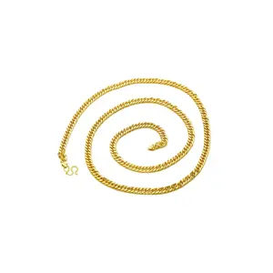 RELLY-JEWELRY TX011 Fashion Trends for Women or Men Curb Chain Necklace Stylish Accessory