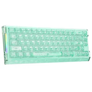 ATTACK SHARK R68HE 60% Wired Rapid Trigger 8K Mechanical RGB Gaming Keyboard with 0.005mm Accuracy,0.08ms Latency,256K Scan,Hall Effect Magnetic Switch,Carbon Fiber+CNC Aluminum Alloy for PC FPS