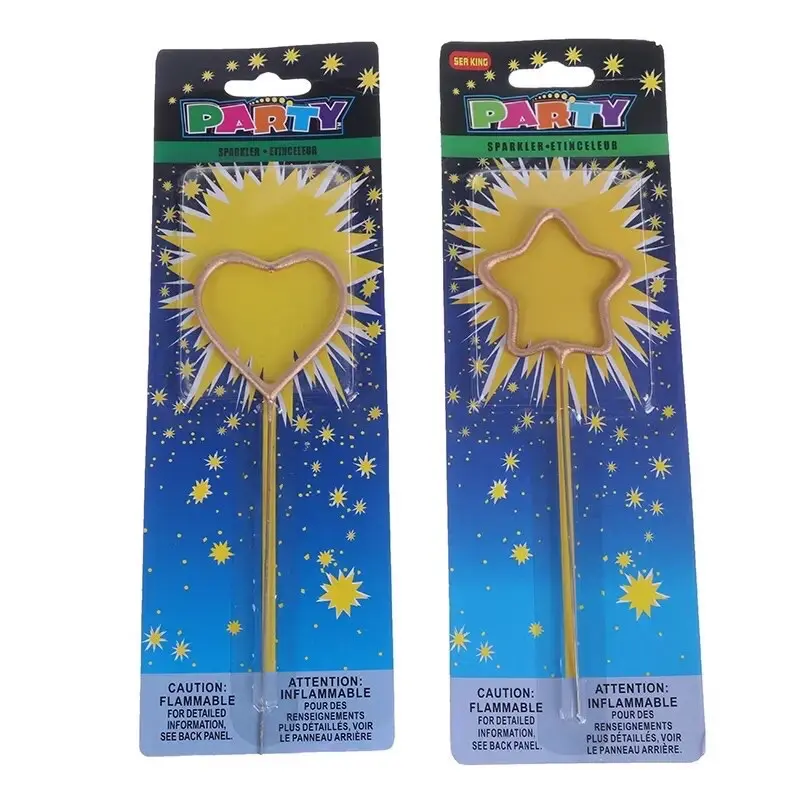 Candle sparkler cake decor Ornaments