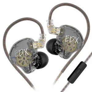 KZ EDX Headphones Sports Gaming HIFI in Ear Bass Earphones Stereo Music Earbuds Monitor Stage Live Edxlite