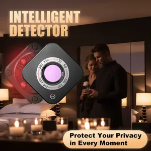 SecurEye Pro Hidden Camera Detector - WiFi Signal Scanner, Infrared & Magnetic Lens Finder for Spy Cams, GPS Trackers at Home/Office/Travel, Real-Time Alert
