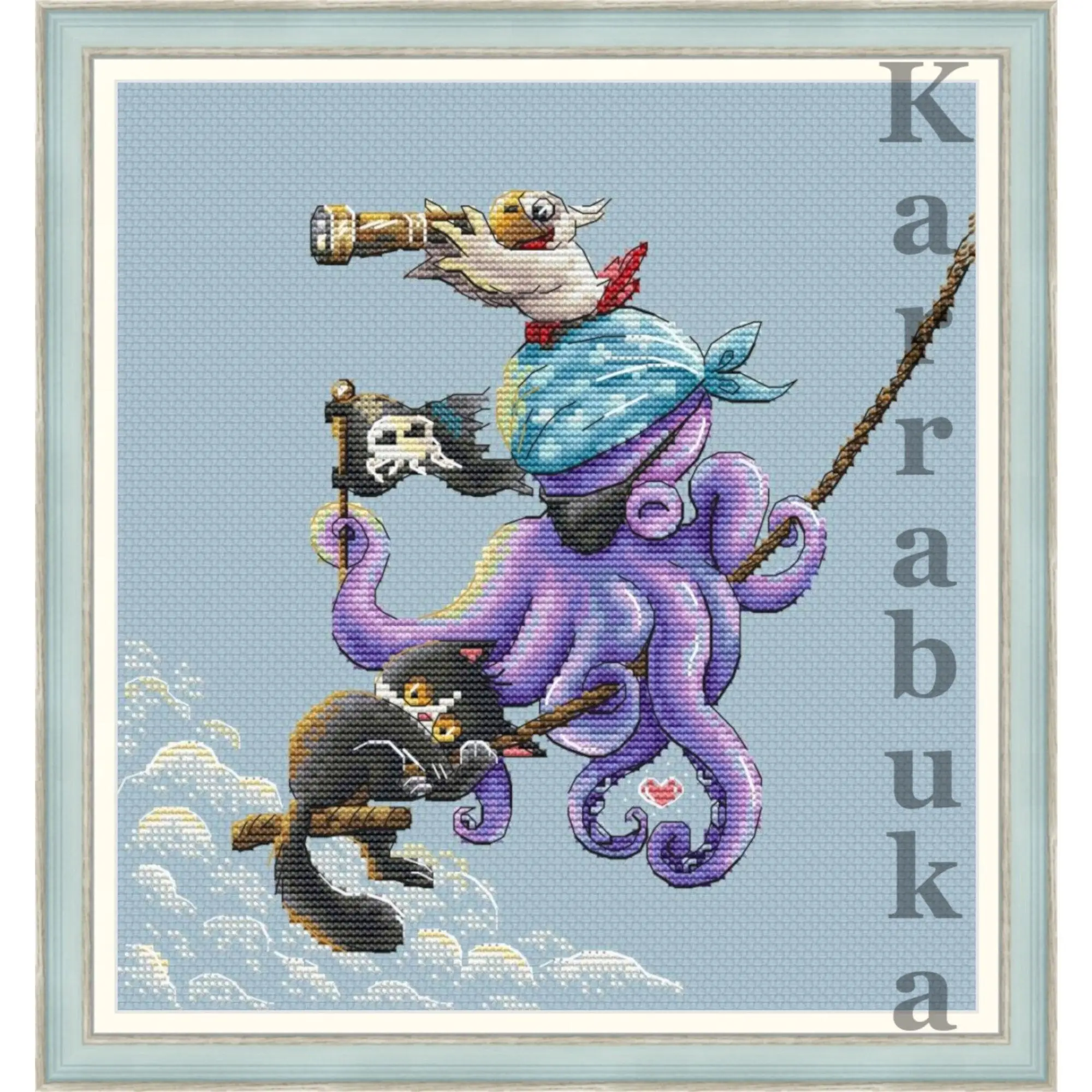 Young Pirates - PDF Cross Stitch Pattern