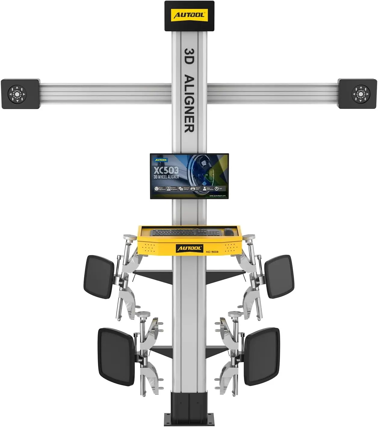 AUTOOL 3D Wheel Alignment Machine Fully Automatic Tire Alignment System Wheel Aligner Balancing Tools