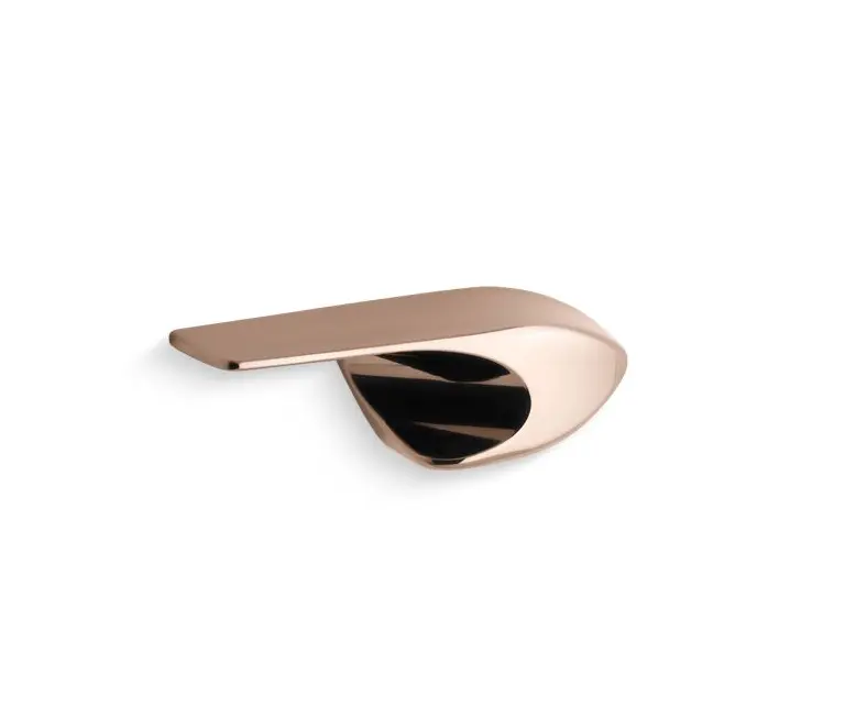 Kohler 9169-L-RGD Santa Rosa Left Hand Trip Lever Vibrant Polished Rose Gold