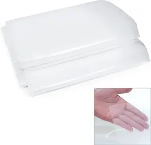 Fencer Wire 6 mil Clear Greenhouse Plastic Sheeting UV Resistant Polyethylene Greenhouse Film, Hoop House Cover for Horticulture, Gardening, Farming and Agriculture 90% Light Transmittance