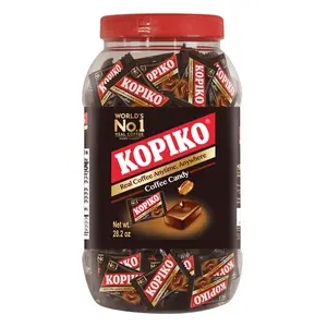 Kopiko Coffee Candy 28.2oz Jar – Hard Candy Made with Real Coffee Extract