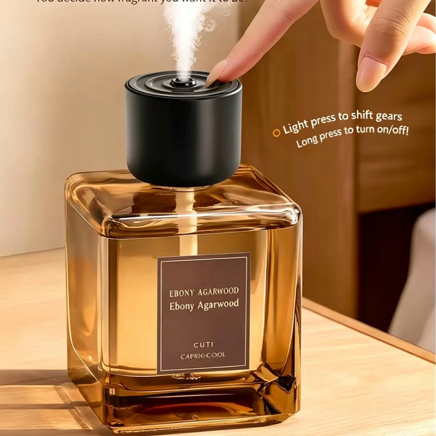 vvcare Automatic Aromatizer, White Tea Atomizing Diffuser, Convenient Scented Room Sprays for Indoors Use