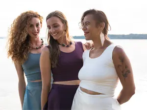 Scoop Neck Bra: Bamboo or Soy & Organic Cotton Jersey Fabric// Wire Free Bra // Lined Crop Top // Handmade by Yana Dee Ethical Apparel