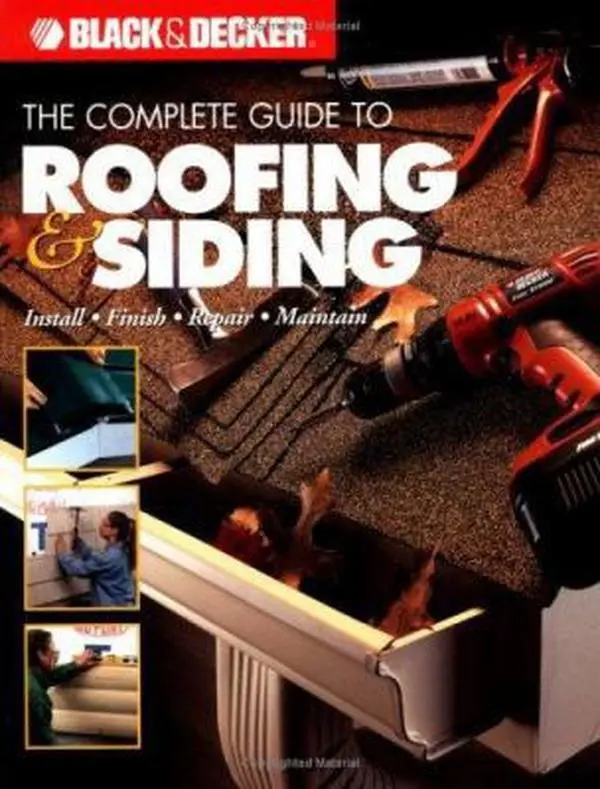 USED Book - The Complete Guide to Roofing & Siding: Install, Finish, Repair, Maintain (Black & Decker) by Bryan Trandem (Paperback) - english