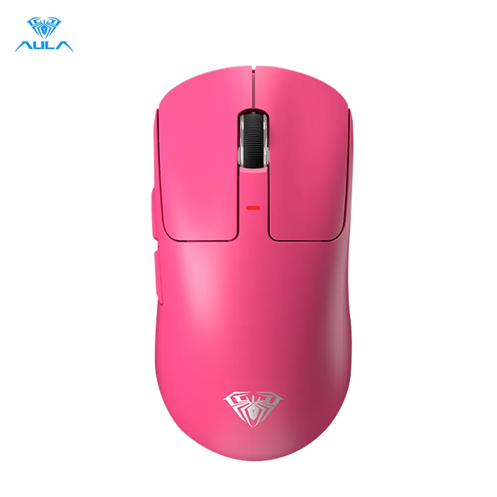 AULA SC680 Wireless Gaming Mouse, Tri-Mode 2.4G/BT5.0/USB-C Gaming Mouse, 10000 DPI Rechargeable Wireless Mouse, Gaming Mouse with 6 Programmable Buttons and Summer Anti-Slip Stickers, Office Desktop Laptop Accessories  FallFreshness