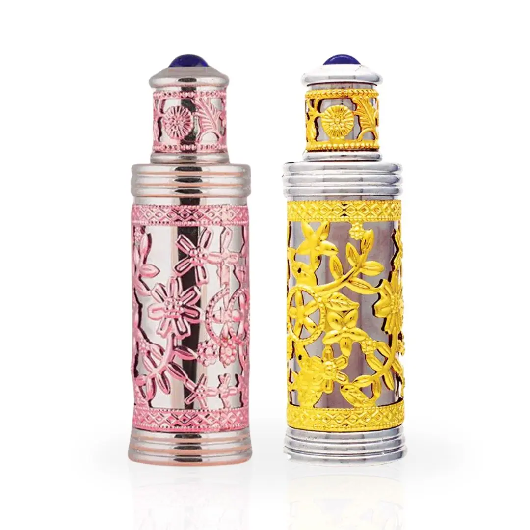NAQUIAH & ATTAR AL MAJLIS Perfume Oils CPO 18ML (0.6 OZ) By Hamidi | Indulge in the Essence of Arabian Elegance. (BUNDLE)