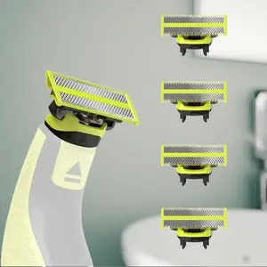 Philips Compatible Small T-Shape Blade Set of 3, Fits Qp2523/2527/6523/2520/2533/2523/2630/6520 Models, New Condition, No Battery Included