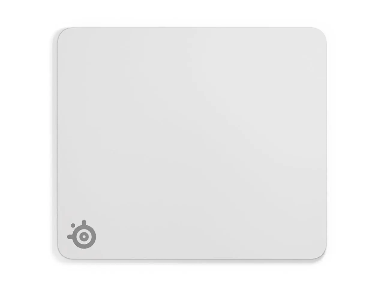 SteelSeries QcK Heavy Gaming Mousepad — Thicker, Non-Slip Silicone Rubber Base, Peak Tracking, Optimized for Gaming FPS, MOBAs, RTS, MMO — Large Size 450 mm x 400 mm x 6 mm — White