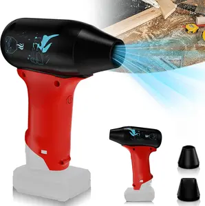 Mini Jet Dry Blower Fan for Milwaukee M12 12V Lithium Battery, 130000 RPM 3 Adjustable Wind Speeds Rechargeable Cordless Jet Fan Blower for Drying, Cleaning (Battery not Included)
