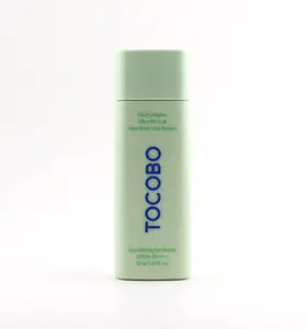 TOCOBO Cica Calming Facial Sunscreen Serum SPF50+ PA++++ - 1.75oz Lightweight, Hydrating, Green Tea-Infused with Niacinamide & Hyaluronic Acid, Soothing for Adults' Sensitive Skin to Reduce Redness & Daily Sun Protection