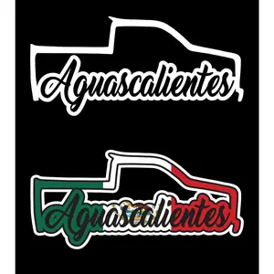 Aguascalientes Decal Trokita Decal Car Window Laptop Vinyl Sticker Mexico Truck AGS
