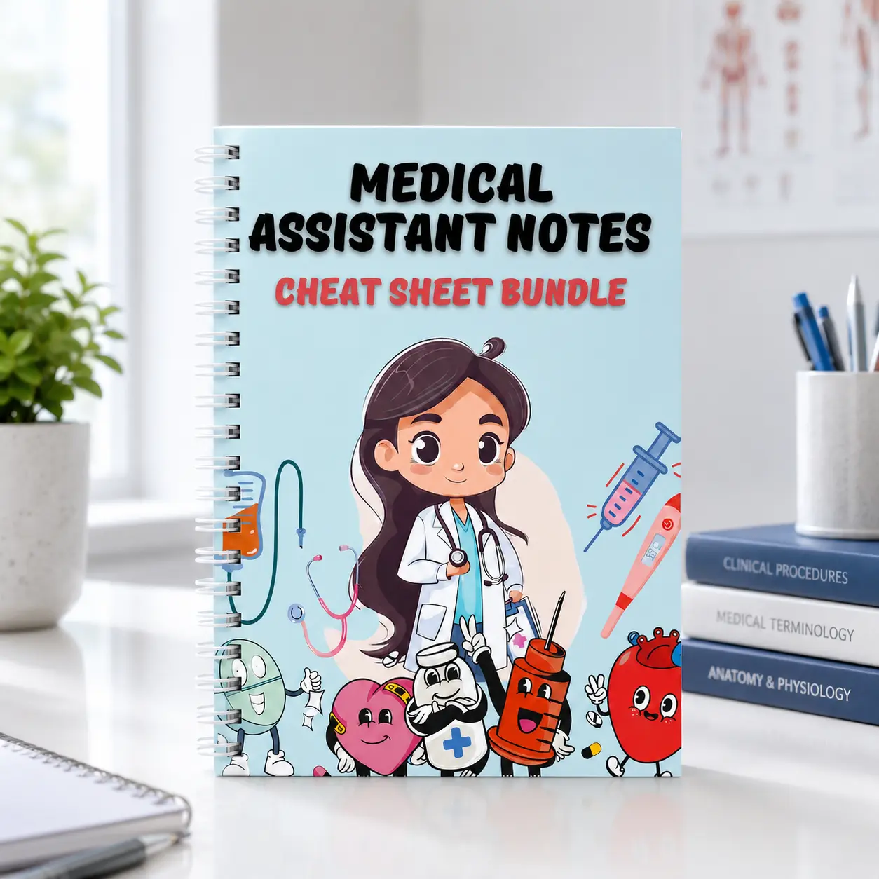 Medical Assistant Study Notes | Quick Reference Guide with Terminology and Cheat Sheets