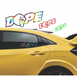 Mario boo Dope holographic decal,  Dope Decal, JDM/KDM Car Window Decal | Laptop Decal | Vinyl Decal Car Sticker, quarter panel decal