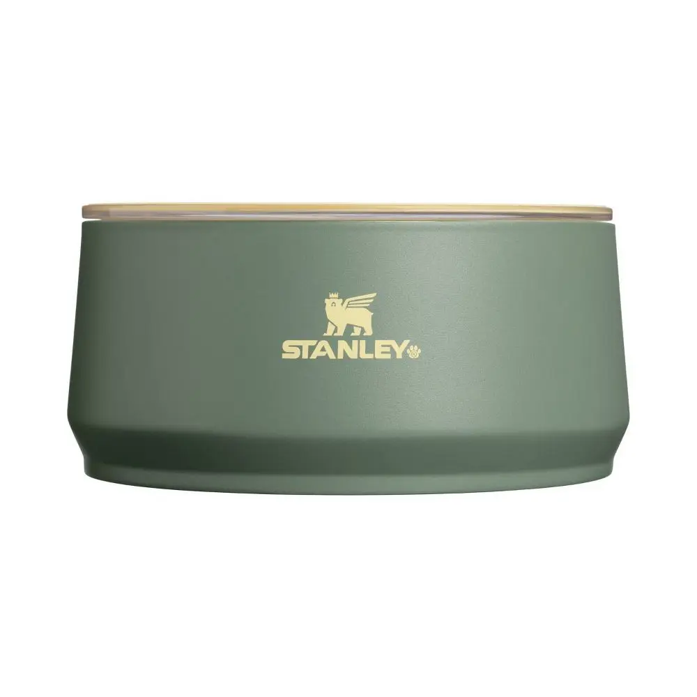 Stanley 1913 Dog Cat 6 Cup Stainless Steel Pet Bowl Green Western Double-Wall Insulation Dishwasher Safe Stanley 1913 Dog Cat 6 Cup Stainless Steel Pet Bowl Green Western Double-Wall Insulation Dishwasher Safe