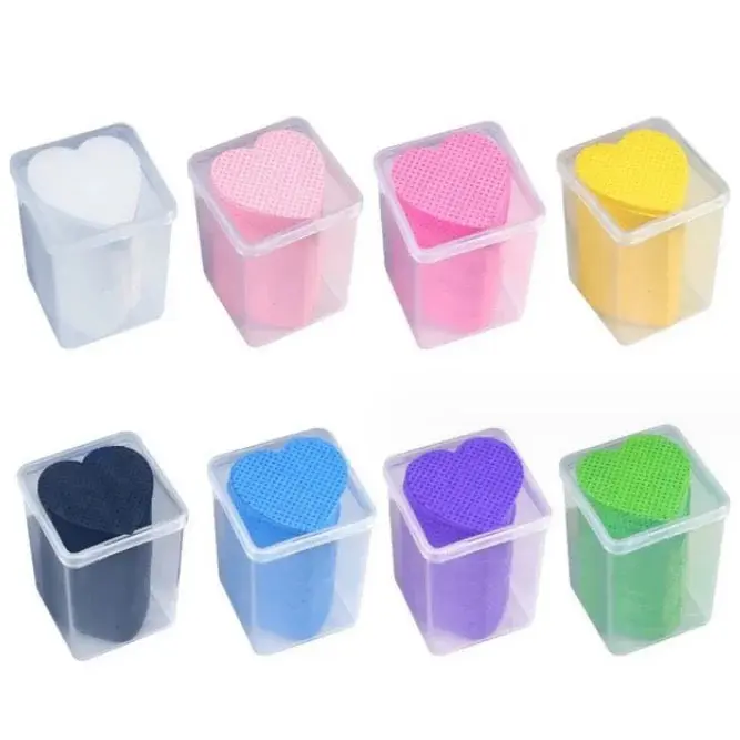 Heart Shaped Lint Free Wipes, Disposable Face Towelettes, Single Use Soft Tissues for Beauty Makeup Removal, Face Towelettes Disposable, Single Use Tissues