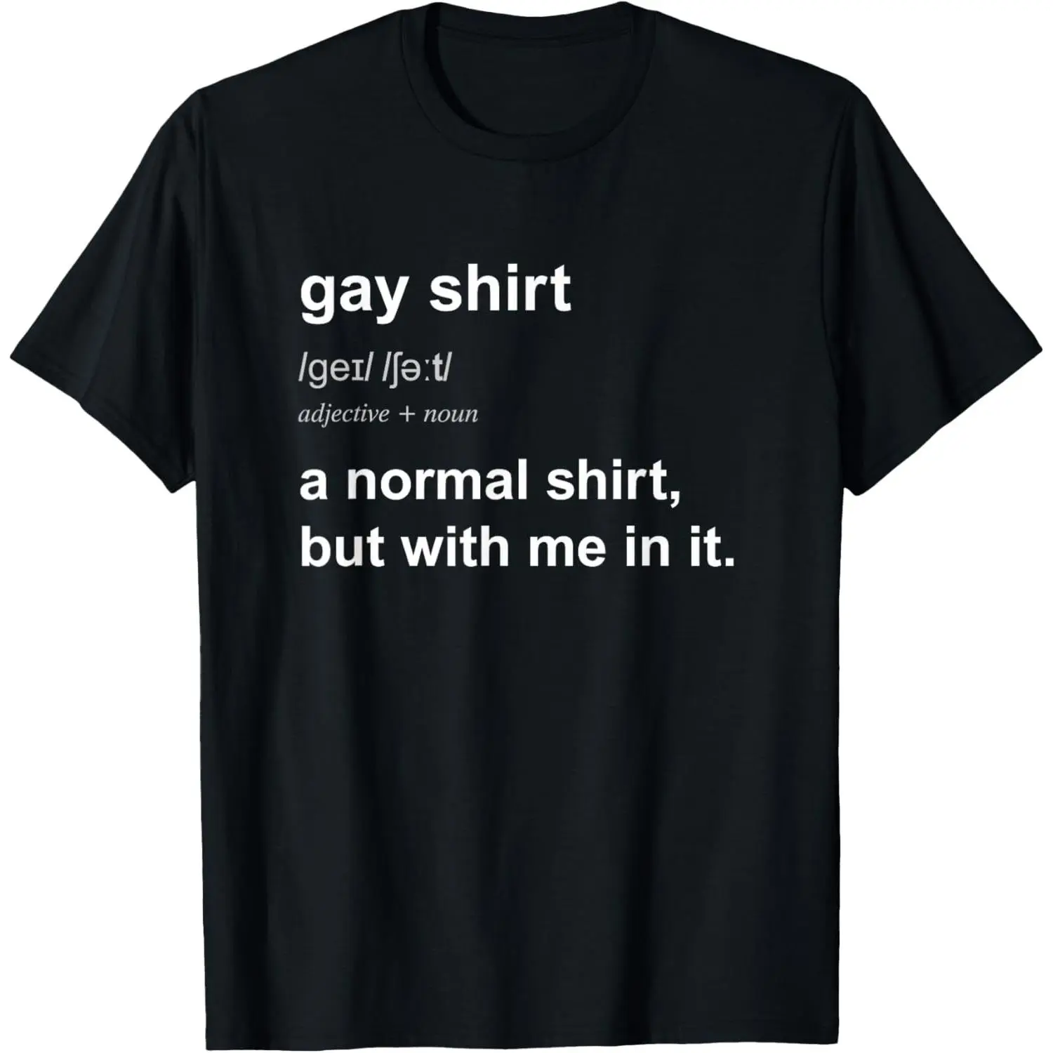 Men's & Women's Funny Gay Pride Graphic Tee - Love-Themed Humour Saying, Smooth Fabric, Vibrant Prints, Sports & Outdoor Top, Ideal Gift
