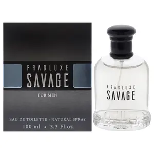 Savage by Fragluxe for Men - 3.3 oz EDT Spray Savage by Fragluxe for Men - 3.3 oz EDT Spray