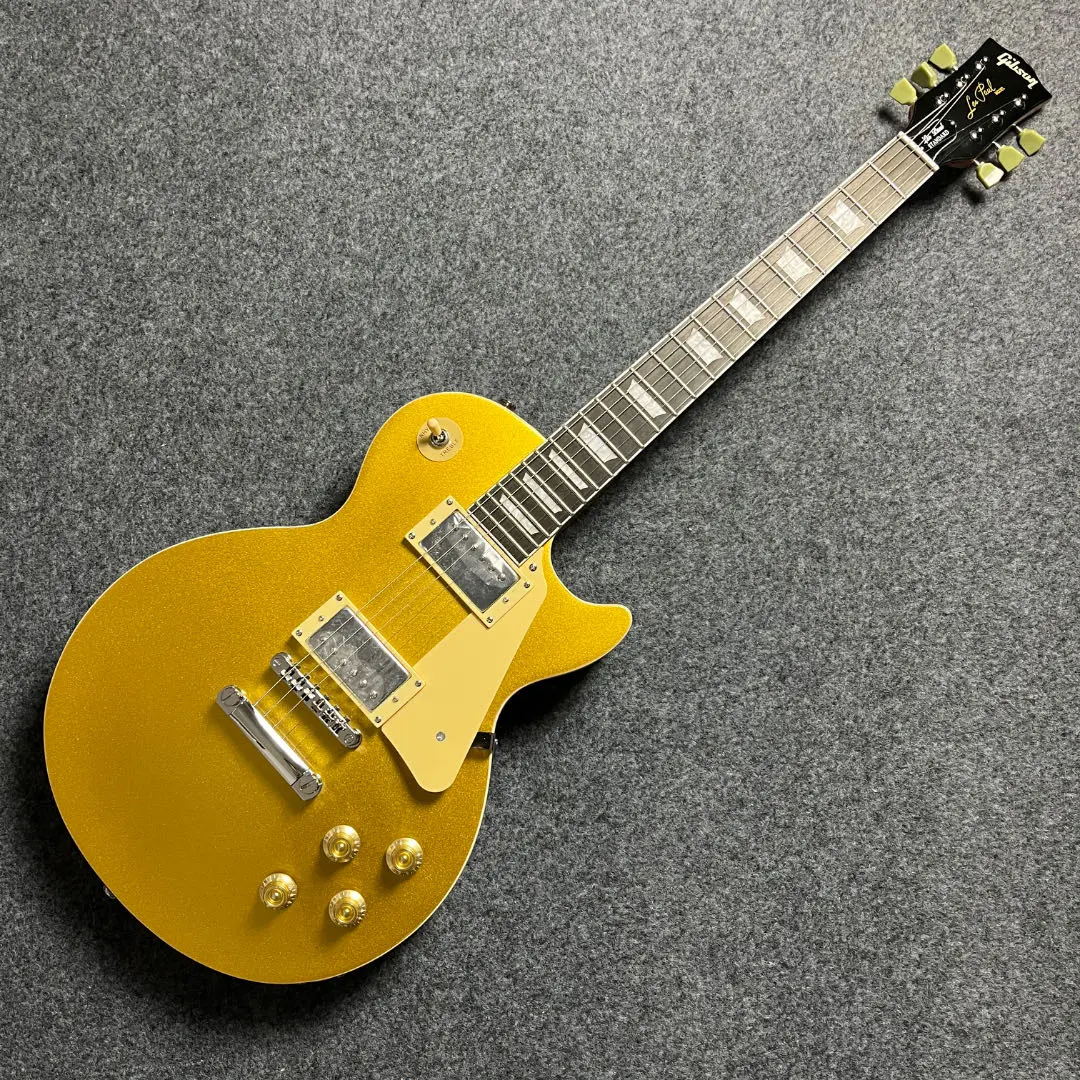 GIB Les Paul Shape Electric Guitar - Rosewood Fingerboard, Mahogany Body, H-H Humbucker Pickups, Yellow Pickguards, No Battery Needed, Professional for Rock Music Performance, Hh Pickups