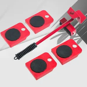 New Upgrade Furniture Sliders, Furniture Movers with Wheels, Furniture Lift Mover Tool Set with 360° Rotatable Wheels, Furniture Dolly for Moving Heavy Duty Sofa, Bed