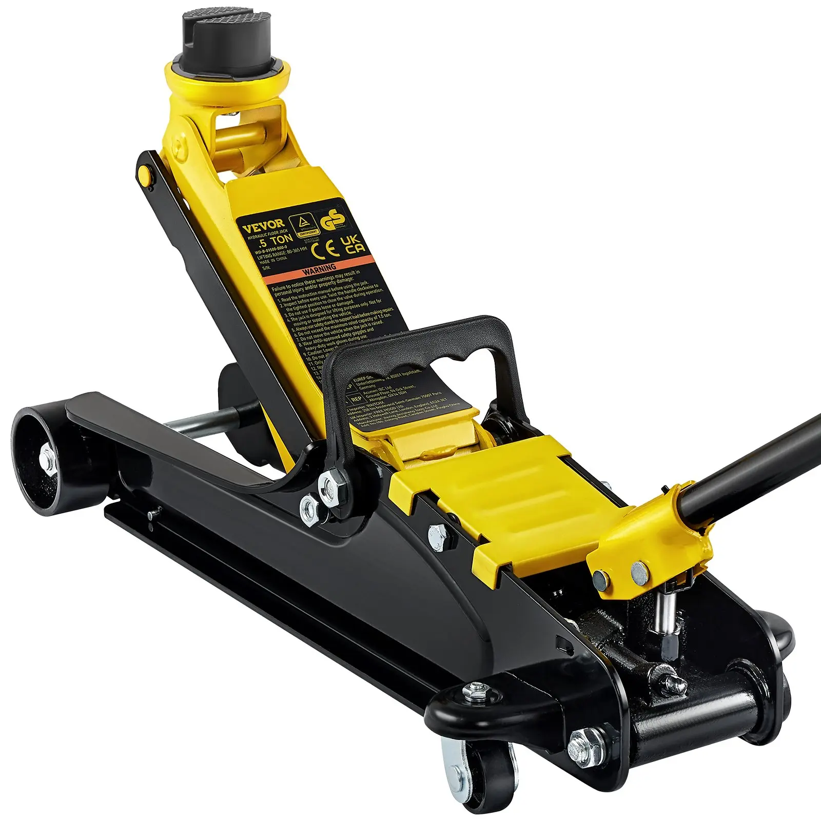 【summerfinds】VEVOR Low Profile Floor Jack 2.5 Ton Heavy Steel Hydraulic Pump