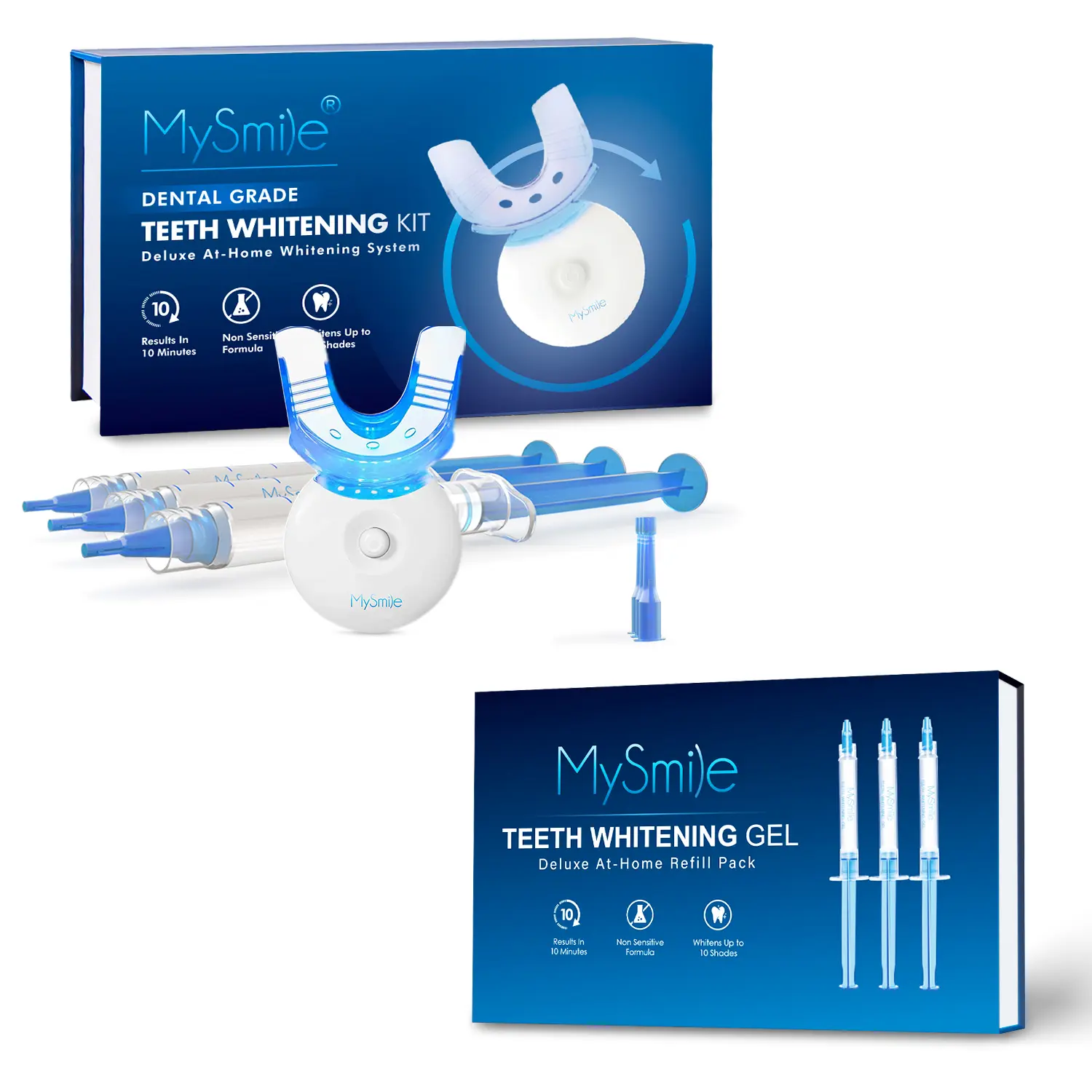 MySmile Silicone Gel Peroxide Teeth Whitening Kit with Accelerator + Refill Pack (Black Friday Deal) MySmile Silicone Gel Peroxide Teeth Whitening Kit with Accelerator + Refill Pack (Black Friday Deal)