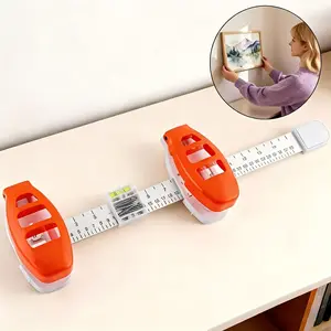 Precision Wall Mounting Guide Rail, Level Tool for Picture Frames & Artworks, Easy Hanging Alignment, Home Decor Installation Helper, Hardware
