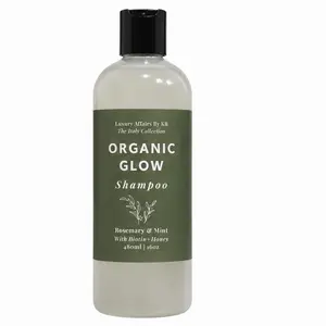 Organic Glow Rosemary Mint Biotin & Honey Shampoo - 16oz
