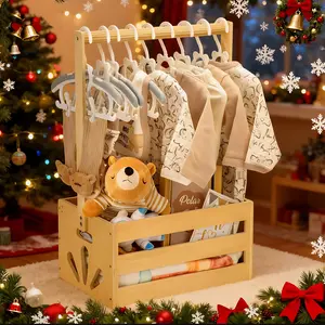 Baby Clothes Storage Box, Vintage Open-Top Organizer, Newborn Gift Basket, Clothes Baskets, Multipurpose Basket, Multifunctional Home Organizer, Room Organizers, Ideal Christmas Gift