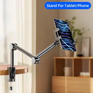 Adjustable 360° Rotatable Tablet Holder, 1 Count Foldable Desktop Phone Stand, Tablet Mount Stand, Tablet & Phone Accessories for Home Office