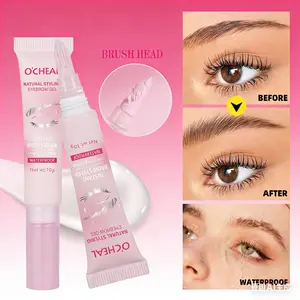 Clear Eyebrow Glue, Powerful Instant Shaping, Long-Lasting Maintenance, Lifting for 24 Hours, with Styling Comb, All Day Long-Lasting Makeup, Eyebrow Makeup Gel, Water Proof
