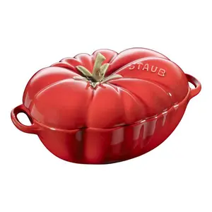 STAUB Petite Tomato Cocotte, 16-oz, Ceramic