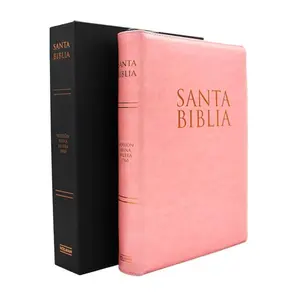 Biblia para Mujer Reina Valera 1960 Letra Super Gigante con Cierre y Indice en color Rosado/ Super Giant Print RVR 1960 (Spanish Edition) Bible Photos And Illustrations
