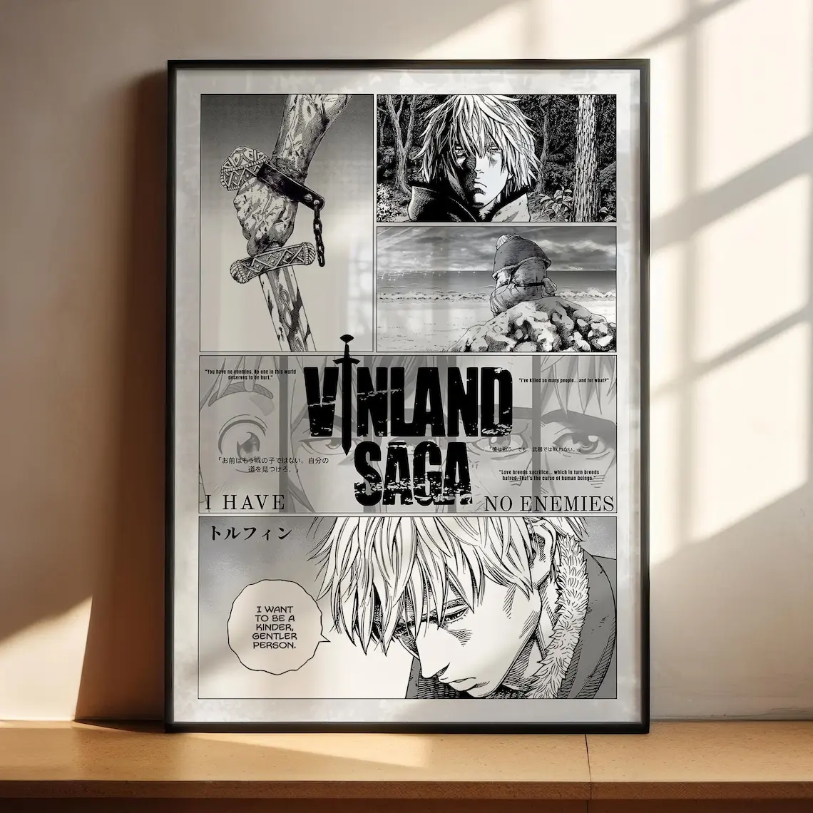 Vinland Saga Anime Poster - Thorfinn Manga Art Print Anime Gifts