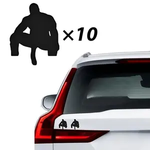 10PCS Funny Barry Car Decal Stickers – Waterproof Vinyl Prank & Joke Stickers for Cars, Trucks, Windows, Laptops, Walls & More – Hilarious Decorative Murals for Vehicles and Home Decor