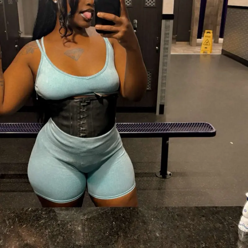 DimeTime Waist Trainer for Women Latex Waist Cincher Corset  LatexPlus Size Shapewear 3 Hooks Cincher Garment Compression  tummycontrol Womenswear Underwear
