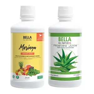 Bella All Natural Aloe Vera and Moringa Juice Vitamin Supplement Bella All Natural Aloe Vera and Moringa Juice Vitamin Supplement