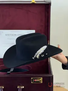 1000X STETSON EL DIAMANTE BLACK/NEGRO