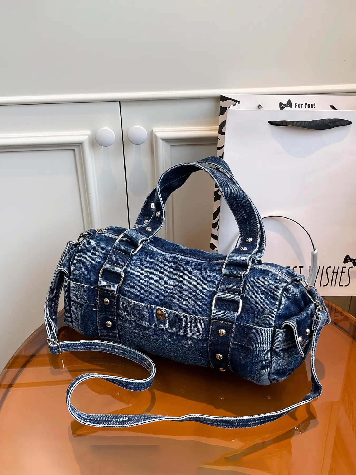 1pc Ladies' simple, casual, retro shoulder bag suitable for daily commuting, shopping, school, practical and versatile Vintage Crossbody Bag, Trendy Commuter Bag, Casual Crossbody Bags, Everyday Bag