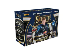2026 NASCAR Panini SELECT Racing Mega Box