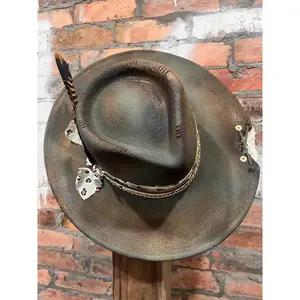 Diva-Custom burned wool Rancher style