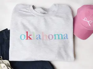 Grey Love Your State Sweatshirt