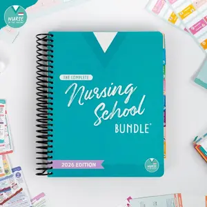 The Complete Nursing School Bundle® | 2026 Edition | Spiral Bound