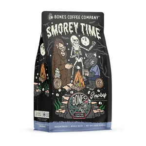 Bones Coffee Company | S'morey Time S'mores Flavored Coffee 12oz Medium Roast Arabica