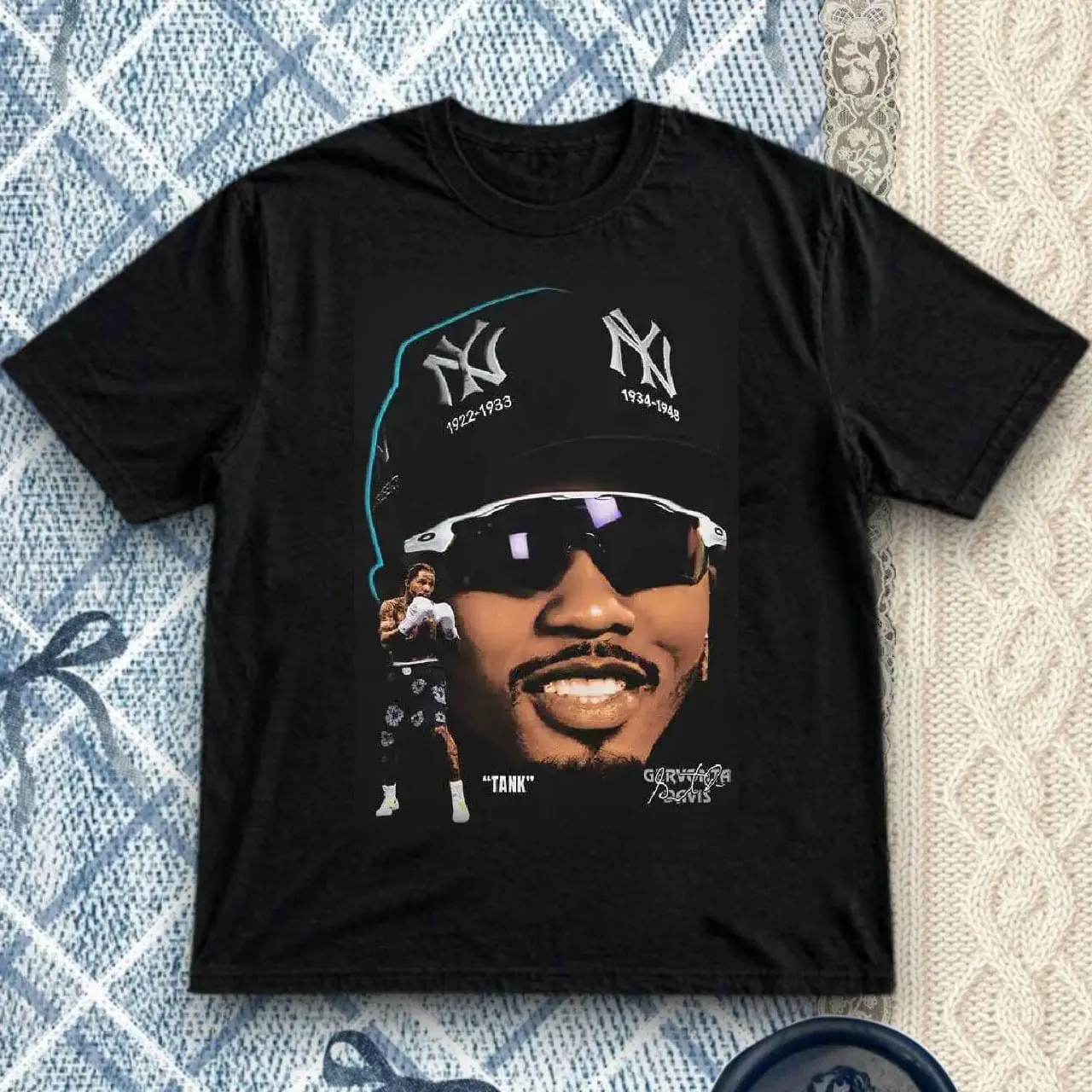 GERVONTA DAVIS V3 TEE Unisex T-shirt Crewneck Made Using 100% Us Cotton & Printed In The USA