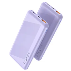 citicr 15000mAh portable charger - Built-in USB-C output/input, QC3.0PD 20W fast-charging battery pack, a must-have for travel, suitable for iPhone& Android, etc